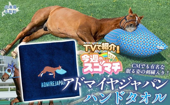 【TVで紹介！】【アドマイヤジャパン×Yogibo】ハンドタオル BRTV041