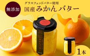 みかんバター 1本入 ( アルギットみかん果汁使用 無添加 ) | 国産 バター 濃厚 コク みかん 有田みかん こだわり おいしい 甘い おすすめ スイーツ フルーツ 果物 パン トースト 食パン アレンジ お供 ギフト お取り寄せ 送料無料 和歌山県 有田川町 DT001