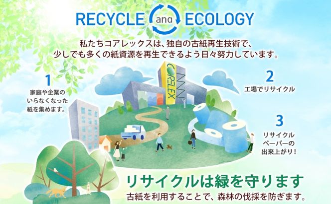 北海道 花いっぱい トイレットペーパー 30ｍ 96ロール ダブル 花柄 ブライティアソフト ボックス ティッシュ 200組 60箱 防災 常備品 プリント ペーパー まとめ買い リサイクル 消耗品 生活必需品 備蓄 送料無料 倶知安町 日用品 