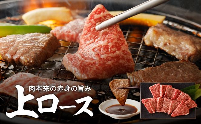 【7営業日以内に発送】【鹿児島黒毛和牛A4～A5】焼肉上セット(上カルビ/上ロース)　K189-008