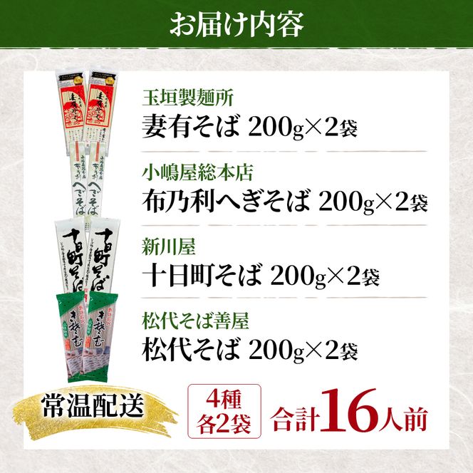 そば・蕎麦・SOBA あなたのソバに 【2】 乾麺 麺 麺類 新潟 