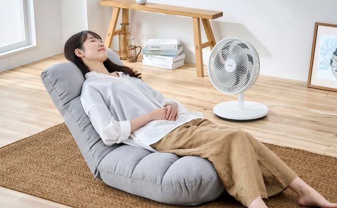 扇風機 リビング扇風機 LFA-307-W ホワイト 空気循環節電対策 冷房 暖房 室内 首振り 送風 送風機 循環 梅雨 部屋干し アイリスオーヤマ 