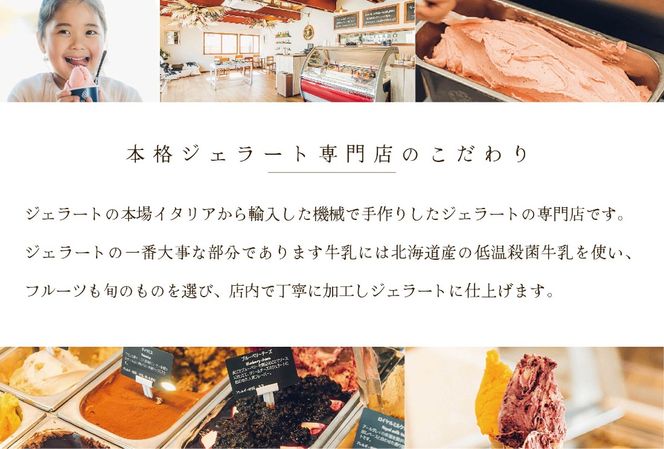 北海道 牛乳 使用 ジェラート おすすめ 6個 セット