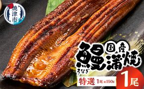 a10-1293　特選 国産うなぎ蒲焼 約150g