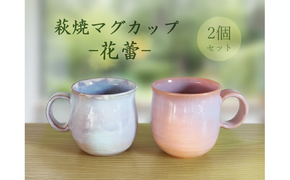 D554 萩焼マグカップセット-花蕾-