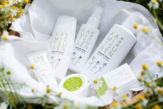 華密恋 ボディー ソープ 350mL [カミツレ研究所 長野県 池田町 48110803] カミツレン カミツレ