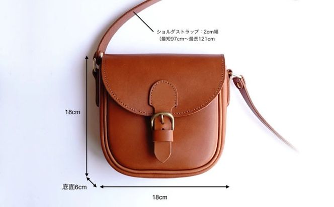 Ove no.3 【オーヴェ】 ショルダーバッグ 糸島市 / LADIES＆GENTLEMEN 本革 革製品[ADK072]