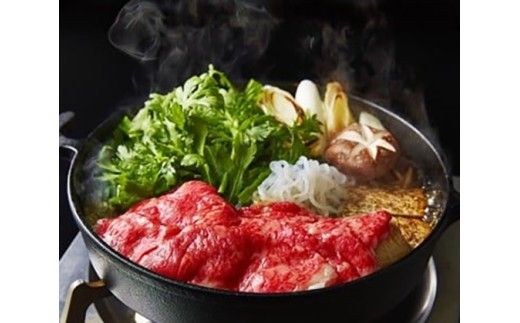 【一週間以内発送】A5等級 未経産雌限定 特撰近江牛肩ロース すきやき 500g【FO14W】