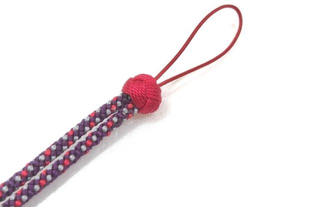 組紐超ロングストラップ丸組２ hrkz0012-2