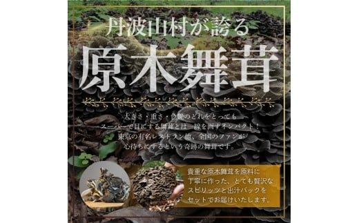GEEKSTILL 舞茸スピリッツ ＋ 舞茸だしパック セット だし割 丹波山産 原木舞茸 ボタニカル 国産 ボタニカル お酒 蒸留酒 宅飲み 家飲み 晩酌 ギフト プレゼント 贈り物 父の日 送料無料 ふるさと納税【tab0239】