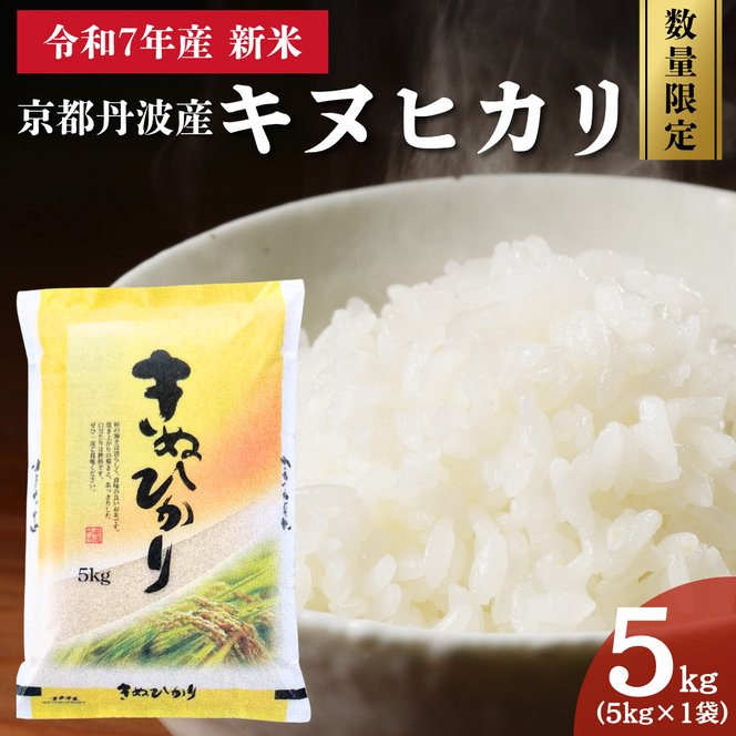令和7年産 京都丹波産 キヌヒカリ 5kg 数量限定キャンペーン | 米 お米 コメ 精米