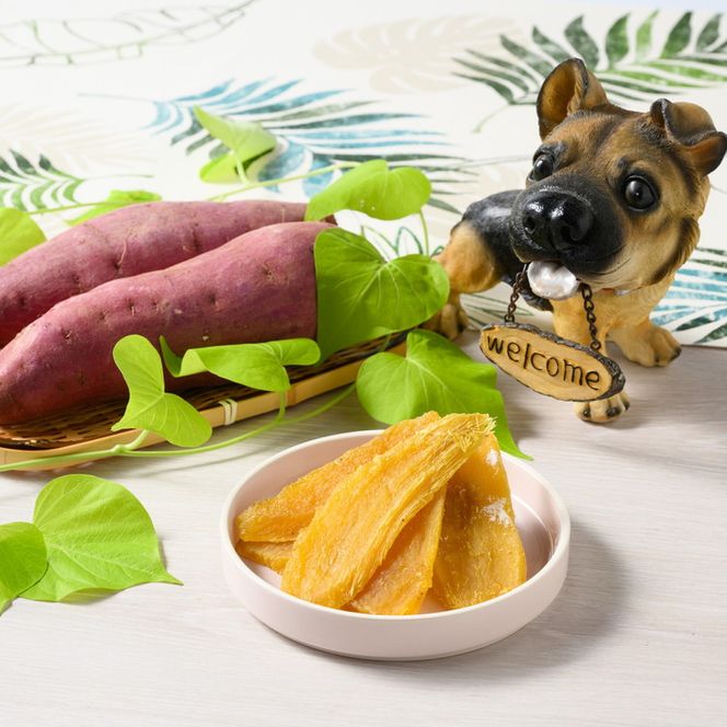 犬のおやつ 国産 干し芋 無選別 訳あり 100g×4袋 ｜ 送料無料 無添加 保存料不使用 ドックフード 国産手作り さつまいも 人気 安心 干し芋 少量 個包装 栄養 効能 犬 わんちゃん