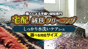 ＼選べるサイズ／宅配 絨毯 クリーニング チケット │ しっかり水洗いケアコース 宅配 クリーニング 洗濯 洗浄 清潔 じゅうたん ラグ カーペット 丸洗い マット ニオイ対策 大掃除 ダニ 対策 敷物