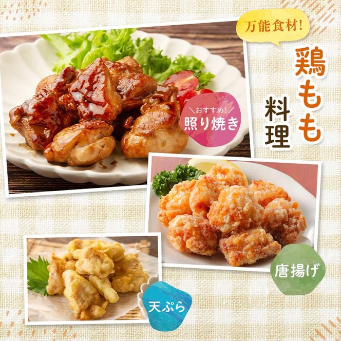 【定期便・12回】恵那どりもも肉2kg 真空パック 大容量 セット 鶏肉 F4N-2473