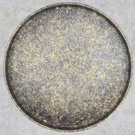 木製 丸トレイ 乱糸（マット仕上げ）漆黒［NF68］ 303446_CU90034VC04