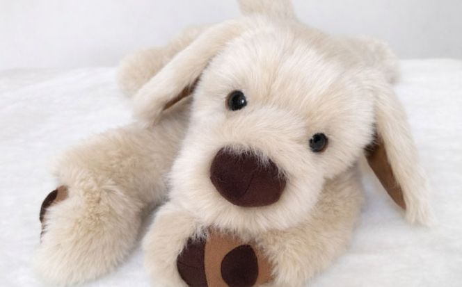 セラピー！？ロボット？「パトラン」（重たいぬいぐるみ）《糸島》【科学工房未來】[AYI001] おもちゃ ぬいぐるみ セラピー 犬 プレゼント ギフト ぬいぐるみおもちゃ ぬいぐるみセラピー ぬいぐるみ犬 ぬいぐるみプレゼント ぬいぐるみギフト