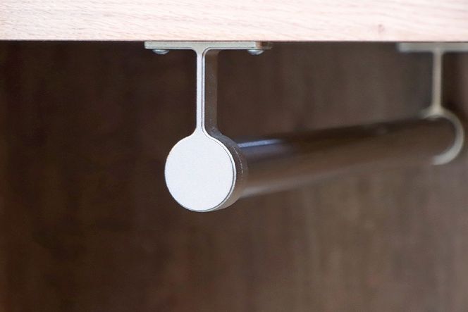 【東馬家具】タナスロッカー 1Pミラー【ロッカー ミラー スタイリッシュ 収納 国産】 (H060696)