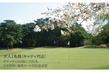 ゴルフ場利用券【平日限定】 芥屋ゴルフ倶楽部 プレイ券 （1名様分） 《糸島》 【福高観光開発株式会社】 [AEE002]