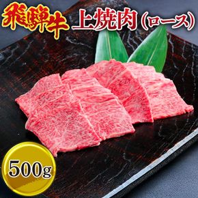 飛騨牛 上焼肉（ロース） 500g ※離島への配送不可