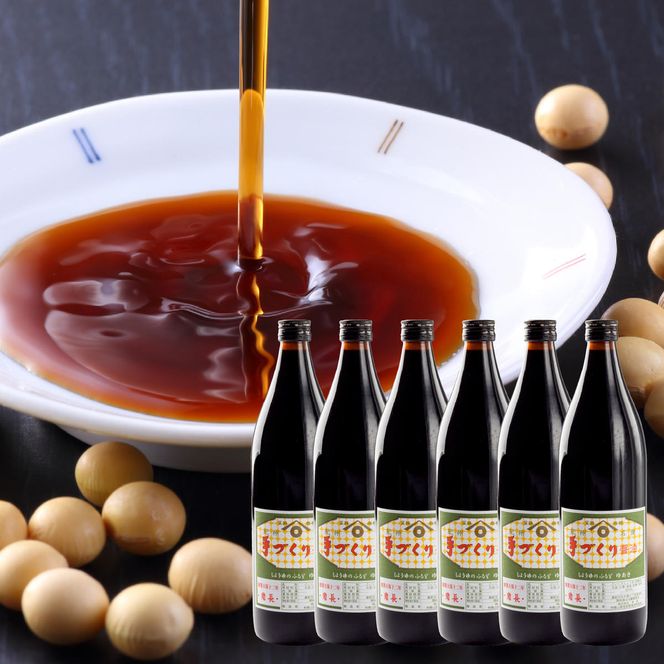 ZC6005_和歌山県産 湯浅たまり 5.4kg (900ml×6本)