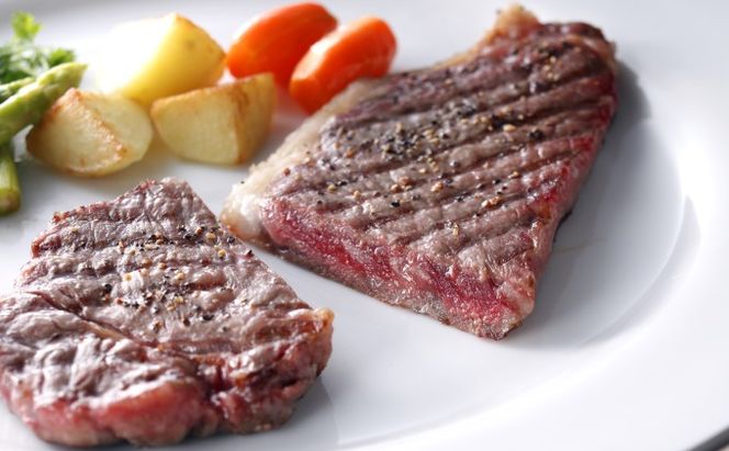 井上牧場 朝倉和牛　ロースステーキ　2枚　計400g ※配送不可：離島 お肉 牛肉 