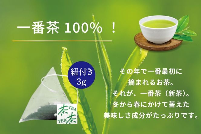 お茶 ティーバッグ 特撰 みやざき煎茶 紐付き 3袋 セット [谷岩茶舗 宮崎県 日向市 452061737] ティーパック 茶 茶葉 緑茶 新茶 お茶の葉
