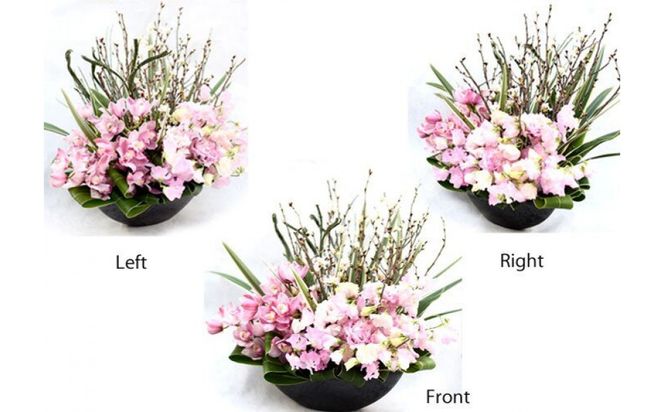 『Pink Symphony』 ピンク・シンフォニー 開店祝い オーダーメイド プレゼント 送別会 歓迎会 退職祝い 送別 お見舞い アレンジ 送料無料 272230_BG107