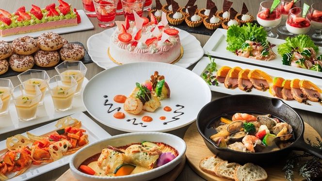 159-2015-61　大磯プリンスホテル　S.DINING「季節のセミブッフェ」ペアランチ券