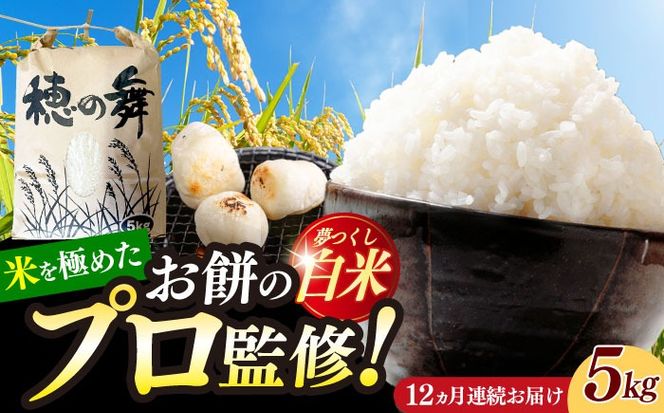 【12回定期便】令和7年度産 精米 夢つくし 5kg /築上町【アルク農業サービス合同会社】 米 こめ 白米[ABAB010]