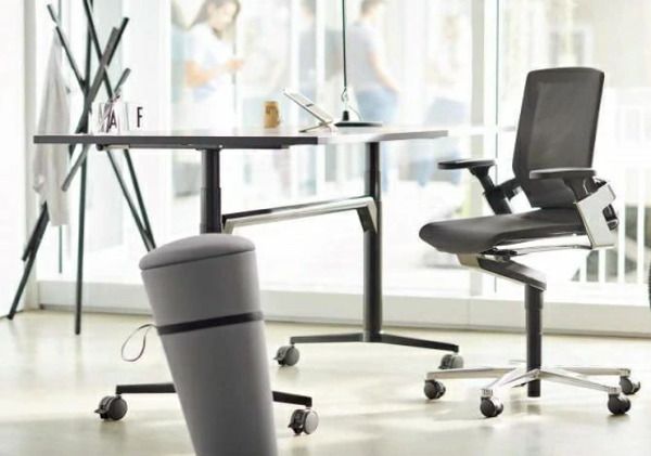 ウィルクハーンチェアー 170レンジ オン(ブラック)／ヘッドレスト・ファイバーフレックス ／在宅ワーク・テレワークにお勧めの椅子