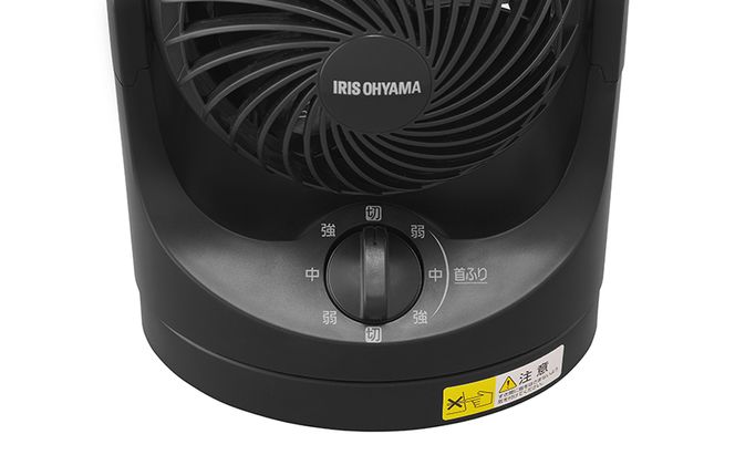 扇風機 卓上扇 マカロンmini TAF-MKM10-B 送風 ブラック アイリスオーヤマ 