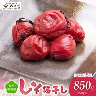YD1004_紀州南高梅しそ塩分約15％（850ｇ）