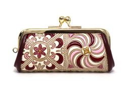 【文庫屋大関】印鑑ケース　錦紗＜ピンク＞【皮革工芸品】 ファッション小物 民芸品 