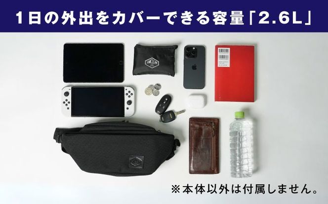 TSUNAGU BAG CROSS Pro ウエストバッグ（TSB15） 糸島市 / SIMCLEAR シムクリア かばん[AKP006] ウエストバッグ ウエストポーチ ショルダーバッグ ボディバッグ 鞄 シムクリア