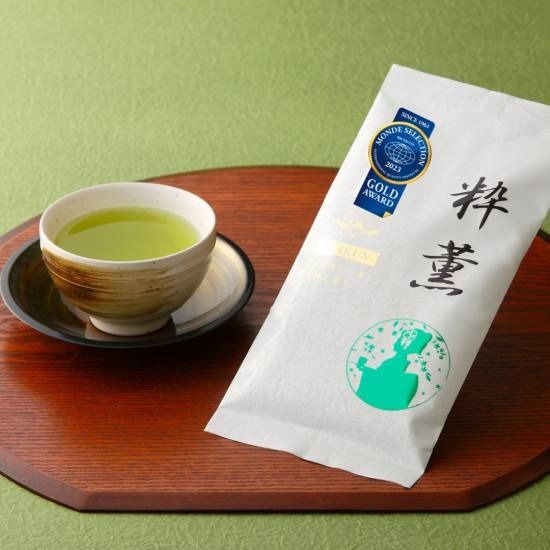 緑茶 香薫 80g × 4袋 粋薫 80g × 2袋 モンドセレクション金賞受賞 お茶 深蒸し茶 茎茶 粉茶 茶 茶葉 日本茶 飲料 静岡県 藤枝市 ［PT0153-000003］