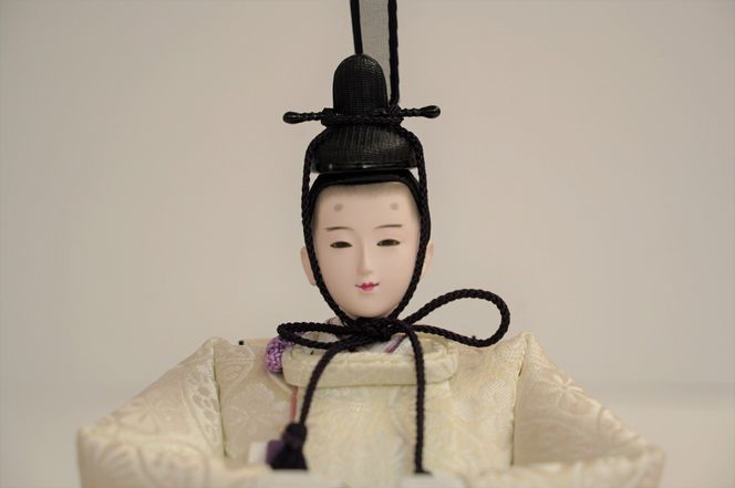 【飾り台セット“旬音”】人形作り40年 “平安天鳳”作 京都西陣織 桜花 菊重ね 手作り ひな祭り 木製 今どき かわいい おしゃれ モダン　H067-167