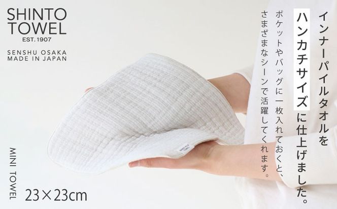 TST0003 【高島屋選定品】SHINTO TOWEL インナーパイル INNER PILE miniセット 計3枚