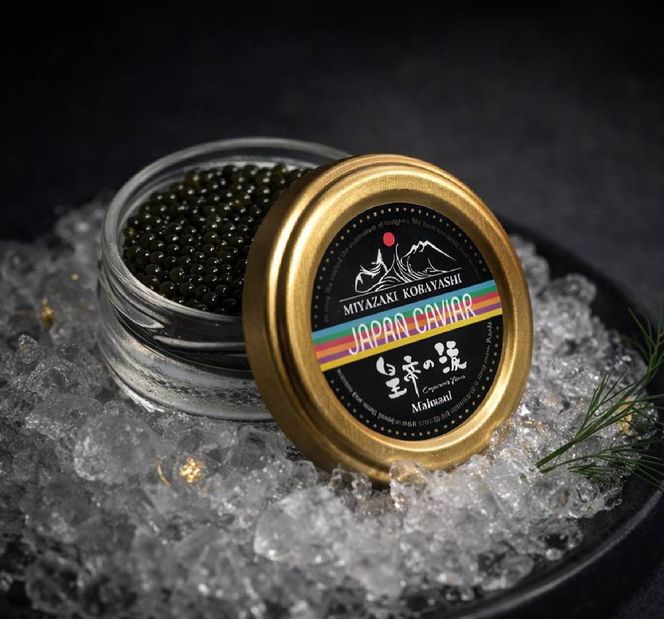 【お試しキャビア】皇帝の涙 20g 3品種からランダムで1種（オシェトラ・ホワイトスタージョン）国産 チョウザメ キャビア
