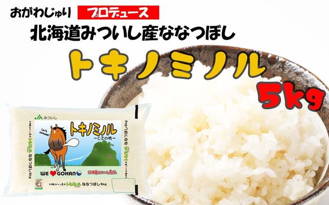 北海道産 ななつぼし トキノミノル 白米 5kg