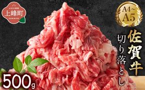 艶さし！【A4~A5】佐賀牛切り落とし 500g
