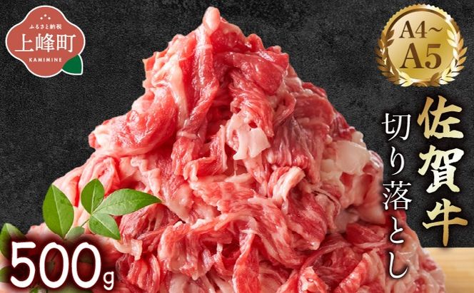 艶さし！【A4~A5】佐賀牛切り落とし 500g