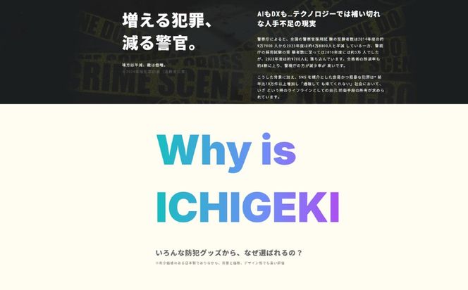防犯スプレー ICHIGEKI ウイアール【防犯グッズ いちげき 護身 安全 安心 国産 防犯 対策 三重県 四日市市 四日市市ふるさと納税】