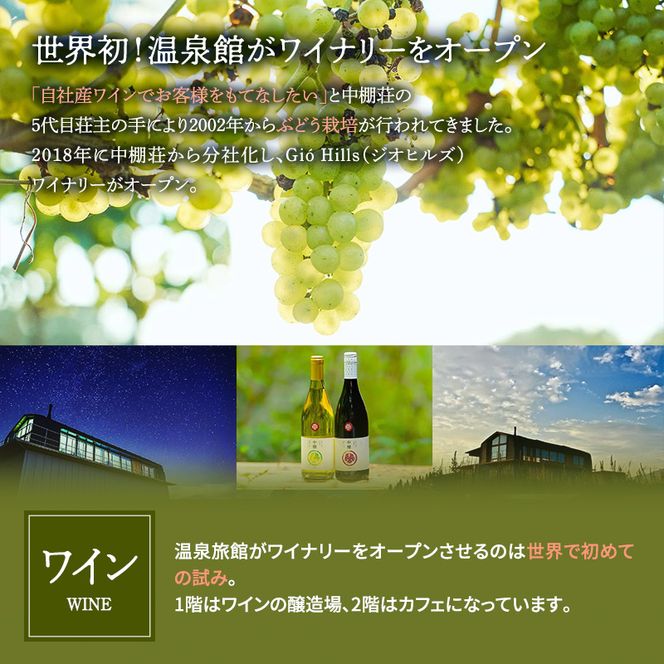 宿泊券 中棚荘 1泊2食付 2名様 ギフト券 チケット 券 宿泊 旅行 温泉 食事