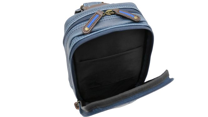 レトロボディバッグ ネイビー ( No.4977-60 ) / ボディバッグ 豊岡 職人手作り 仕分け収納 2層構造 通気性 シンプル ワンショルダー 日本製 メンズ レディース バッグ かばん 鞄 木和田株式会社