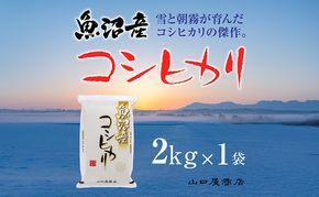 「厳選☆十日町育ち」魚沼産コシヒカリ 2kg お米 米 コメ 