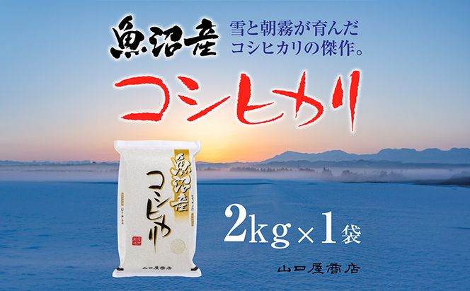 「厳選☆十日町育ち」魚沼産コシヒカリ 2kg お米 米 コメ 
