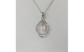 10-54伊勢志摩あこや本真珠ペンダント(S07)