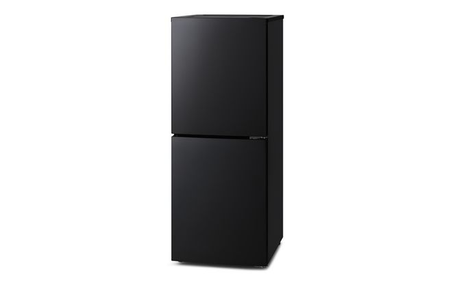 冷凍冷蔵庫 153L IRSN-BLK15A-B ブラック 冷蔵庫 2ドア アイリスオーヤマ ファン式 自動霜取り スリム 冷蔵 冷凍庫 薄型 右開き 急冷モード 新生活 一人暮らし