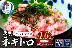 a12-265　焼津 海の極 海伸 マグロ ネギトロ 小分け 1.6kg 200g×8