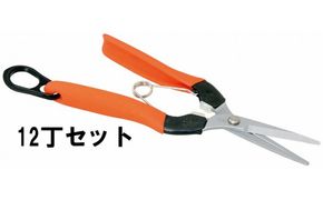 N-54 芽切鋏（衝撃吸収クッション付）12丁セット